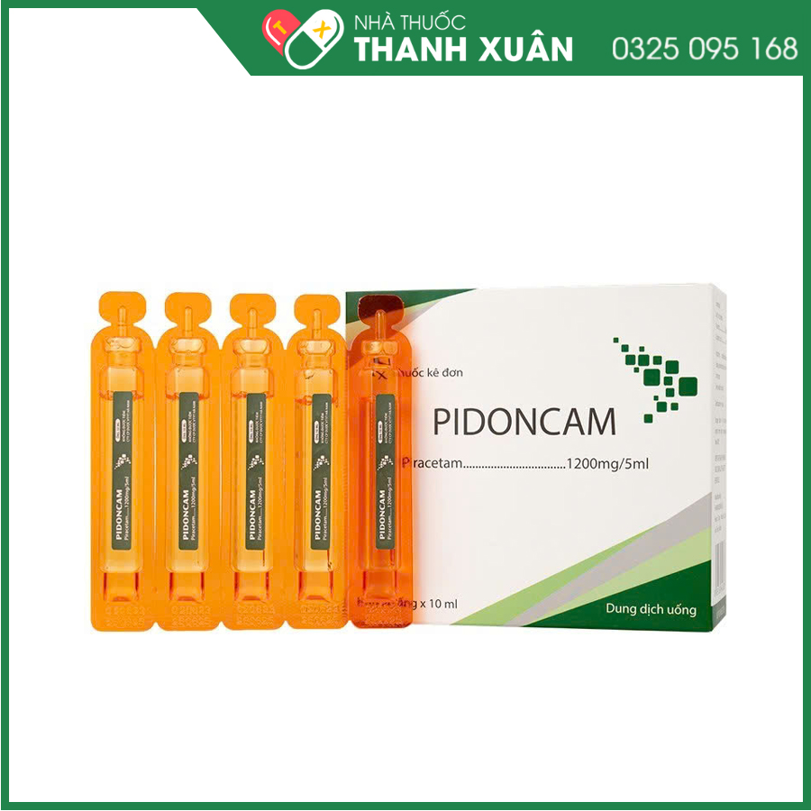 Pidoncam thuốc điều trị rối loạn tuần hoàn não